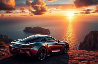 Dual Monitor Car Wallpaper