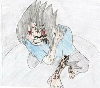 Sasuke Uchiha Curse Mark By Djdaz11