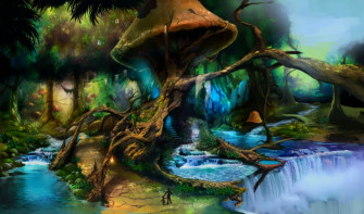 Fantasy Mushrooms Desktop Wallpaper Computer