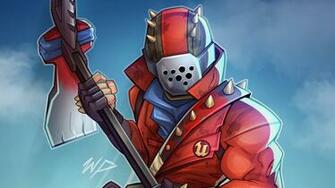 Wallpaper Fortnite Video Game Fan Art Full