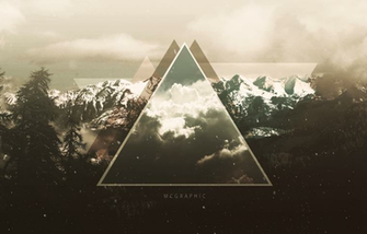 Triangle Wallpaper By Mcgraphic