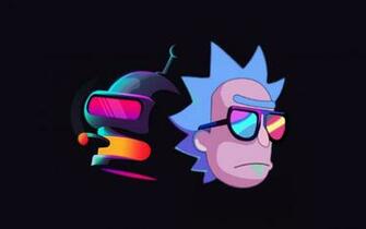Wallpaper Of Bender Futurama Rick Sanchez And Morty