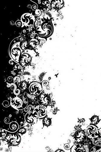 Black And White Flower Wallpaper Wallpaper55 Best