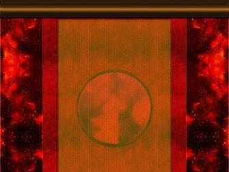 Bronze Header Over Deep Red Texture Background Wallpaper