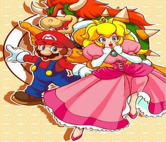 Super Princess Peach Equipo Fondo De Pantalla