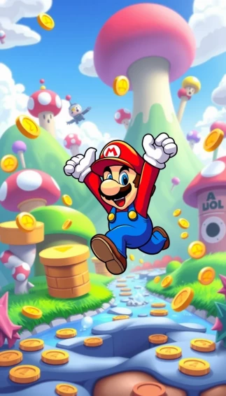 Mario Phone Wallpaper