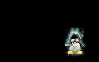 Ubuntu Tux Wallpaper By Acm321