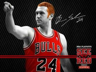 Playoffs See Red Wallpaper Chicago Bulls