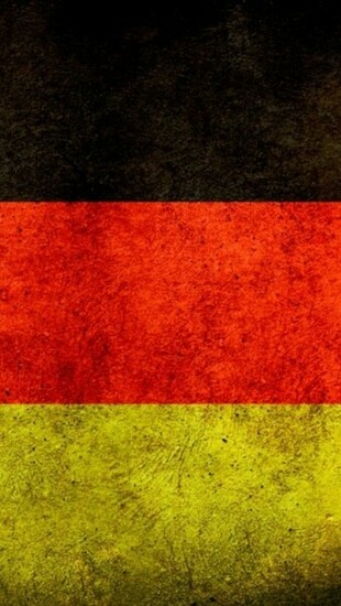 Tattered German Flag Wallpaper