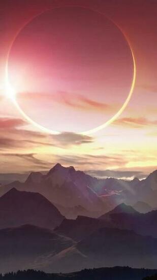 Solar Eclipse Wallpaper