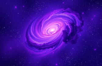 Purple Galaxy Wallpaper