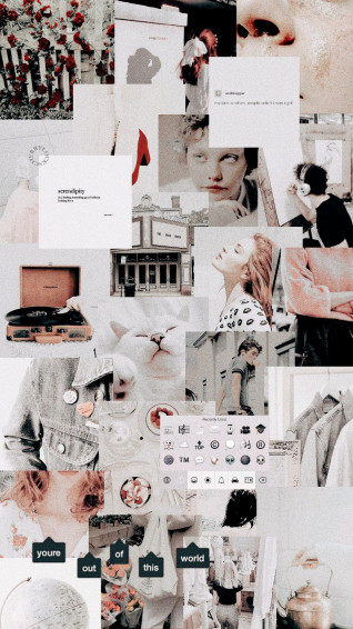 Lockscreen White Aesthetic Wallpaper