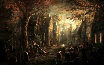 Halloween Time Abstract 3d And Cg HD Desktop Wallpaper
