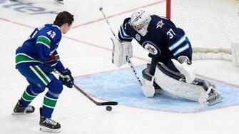 Scheifele Hellebuyck All Smiles After Nhl Skills