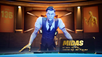 Midas Fortnite Wallpaper