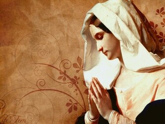 Mary Wallpaper Mother Blessed