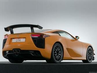 Lexus Lfa Nurburgring Package Wallpaper With Car