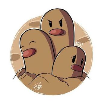 Dugtrio Pokemon Wallpaper Image