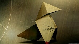 Heavy Rain Origami Figure Wallpaper