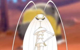 Pheromosa With Pokemon Power Information Wallpaper