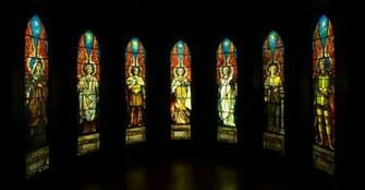 Stained Glass Art Window Religion F Wallpaper Background