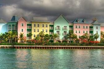 Colorful Houses In Bangladesh HD Windows Wallpaper