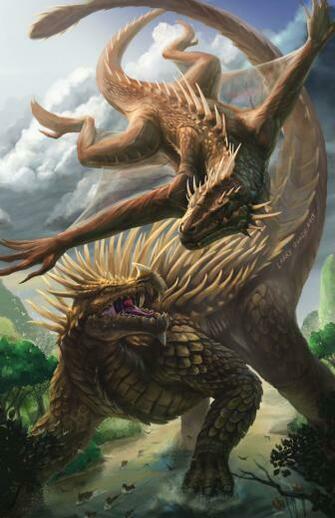 Anguirus Vs Varan By Nobackstreetboys