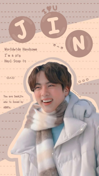 Jin Bts Cute Wallpaper