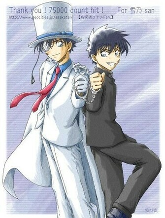 Conan Magic Kaito Edogawa Haibara Ai Kaitou Kid Wallpaper HD