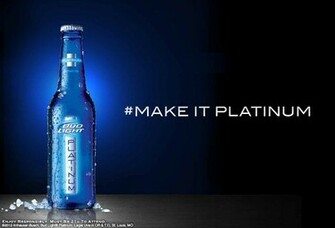 Re Bud Light Platinum