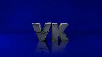 Wallpaper Vk Logo 3d Triangle Background