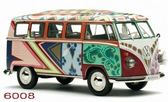 Vw Combi Van HD Desktop Wallpaper Volkswagen Hippie Bus