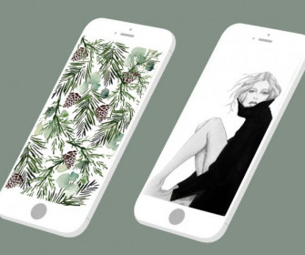 Winter Chic Wallpaper For Your Phone