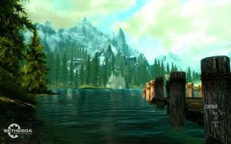 Skyrim Nexus Insane0h May Paint Themed Main Menu Background