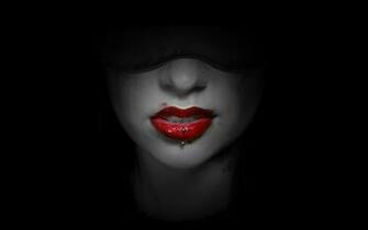 Red Lip Wallpaper Lips Women
