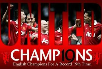 Manchester United Champions Premiere League Wallpaper