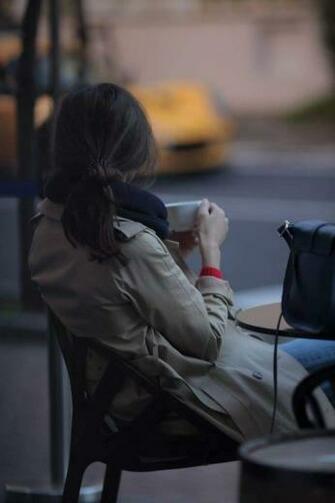 Beautiful iPhone Wallpaper Pretty Woman And Coffee
