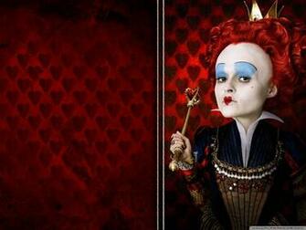 Description Queen Of Hearts Alice In Wonderland Movie HD Wallpaper
