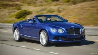 Bentley Continental Gt Speed Convertible Moroccan Blue