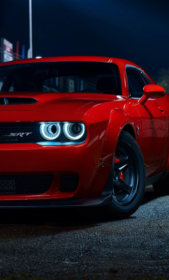 Dodge Challenger Srt Demon 5k iPhone HD 4k Wallpaper