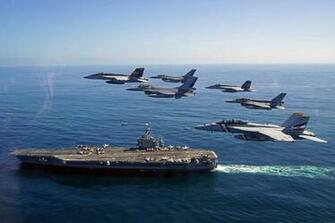 Wallpaper Uss George Washington Guns