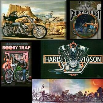 Dudeworld David Mann Biker Artist And Legend