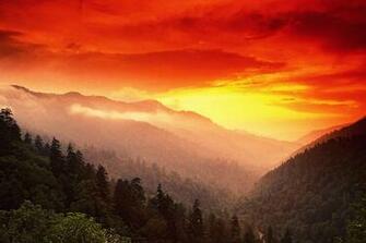 Fork River Great Smoky Mountains National Park Tennessee HD Wallpaper