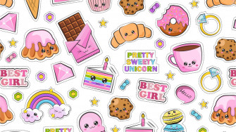 Look At This Super Cute Kawaii Laptop Wallpaper