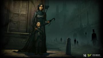 Wednesday Wallpaper Dark Street Wyrd Games