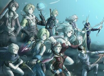 Final Fantasy Dissidia Friends Wallpaper