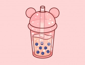 Aesthetic Among Us Wallpaper Boba