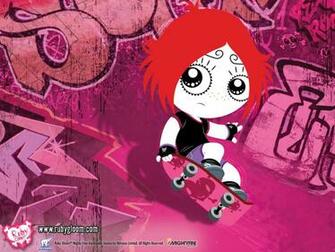 Ruby Gloom Fun Stuff Wallpaper