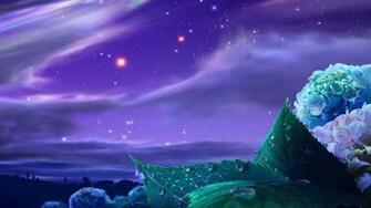 Night In A Garden Fine Wallpaper