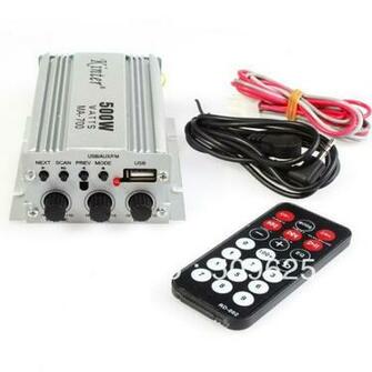 Audio Wallpaper Digital Power Amplifier Auto Car Boat Home Hi Fi